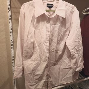 Westbound Woman 18W Light Pink Dress Shirt